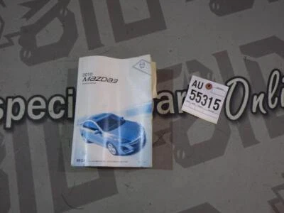 Mazda 2010 3 escotillas traseras 2,3 L L4 DOHC 16 V turbo fabricante original manual del propietario Foto 1 de 4