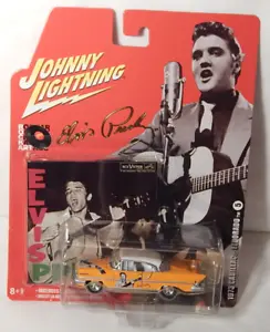 1957 Lincoln Premiere Johnny Lightning Classic Rock Art Elvis Mini Record ERROR - Picture 1 of 3