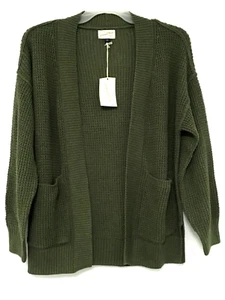 Univeral Thread Women's Size S Open-Front Pockets Cardigan Sweater - Picture 1 of 8