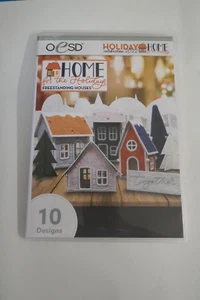 OESD Embroidery Home for the Holidays- Freestanding Houses '12906CD" - Bild 1 von 2