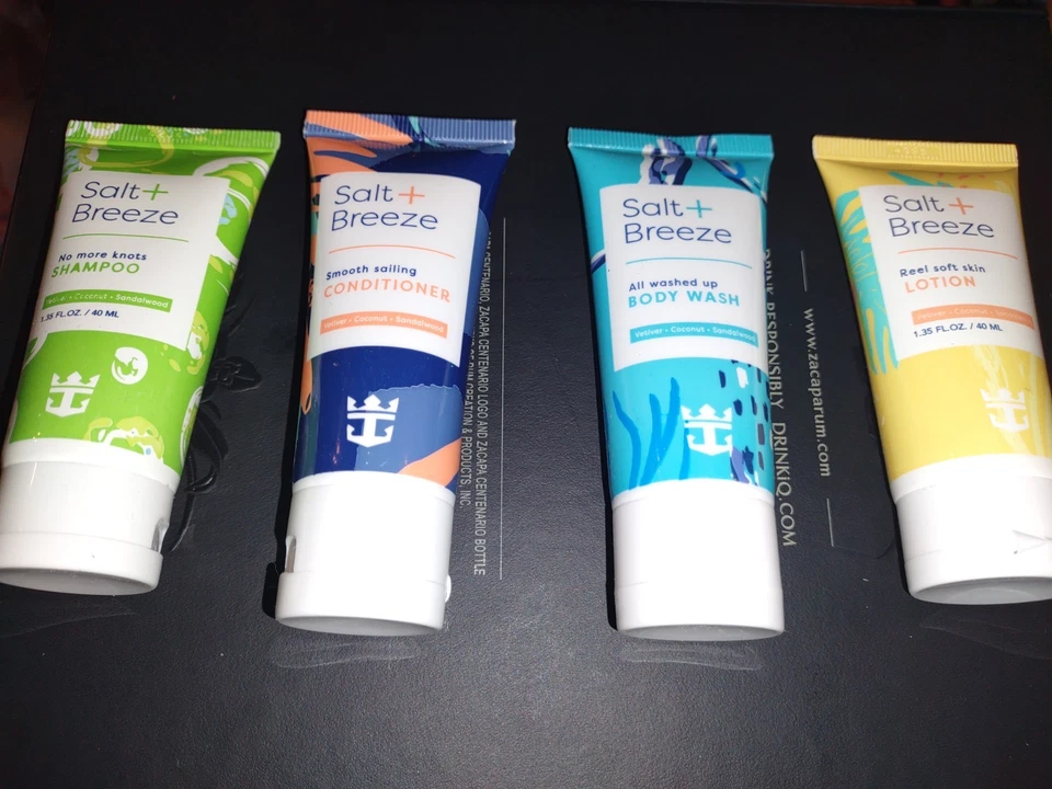4 Royal Caribbean Cruise RCL  Shower Gel, Shampoos, & Lotions - Brand New - Image 1 of 1