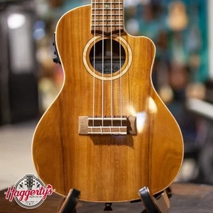 Lanikai ACS-CEC Concert Ukulele Solid Acacia Cutaway w/Electronics - Picture 1 of 13