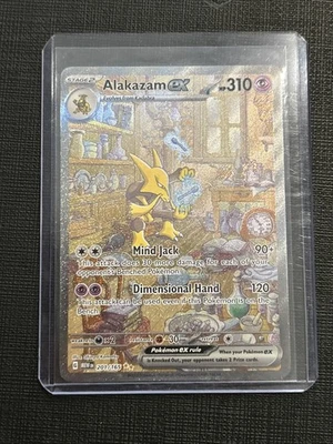 Pokémon Alakazam EX Sir 151 201/165 English Very Lightly Played VLP - Image 1 of 2