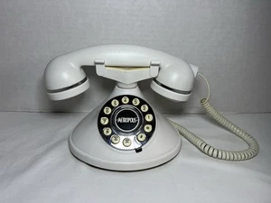 Vintage Conair Phone, Metropolis, Cream Color Rotary   Style w/ Push Buttons. - Picture 1 of 9