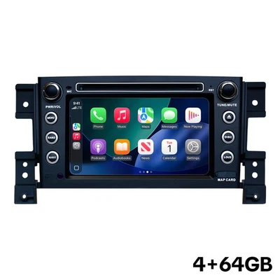 Apple Carplay For Suzuki Grand Vitara 2005-2015 Navi Android Auto Headunit GPS - Image 1 of 4