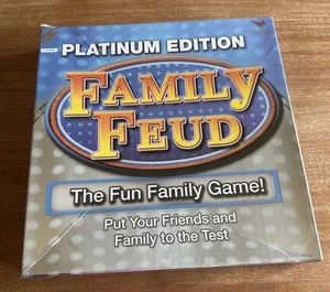 Familienfehde PLATIN EDITION Das lustige Familienkarten Brettspiel (wie im Fernsehen gesehen) gut - Bild 1 von 7