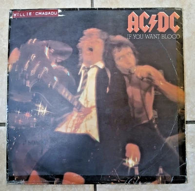 AC/DC RARE Zimbabwe Press If You Want Blood Maiden Metallica Priest Ozzy Purple - Image 1 of 4