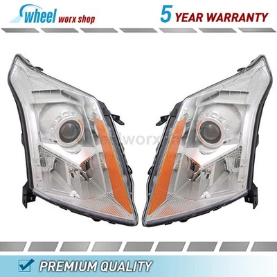 Conjunto de faros izquierdo derecho para Cadillac SRX 2,8 L 2010 2011 Foto 1 de 3
