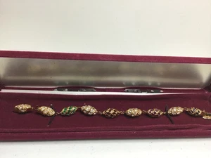De Colección Camrose & Kross Jacqueline Kennedy Joyería Réplica del Brazalete Huevo Real - Imagen 1 de 4