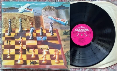 Peter Hammill - fools mate LP UK 1971 pink scroll Charisma textured gfld Foto 1 de 4
