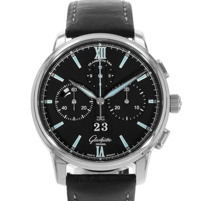 Glashutte Original Senator Chronograph Panorama Date 1-37-01-03-02-35 Mens Watch - Image 1 of 4