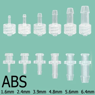 Connettore Luer Lock 1,6-6,4 mm maschio femmina filettato tubo barra raccordo coda dritto - Immagine 1 di 4