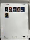 Topps Project 70 Blue The Great Gold Stamped Limited Edition 18X24 Poster