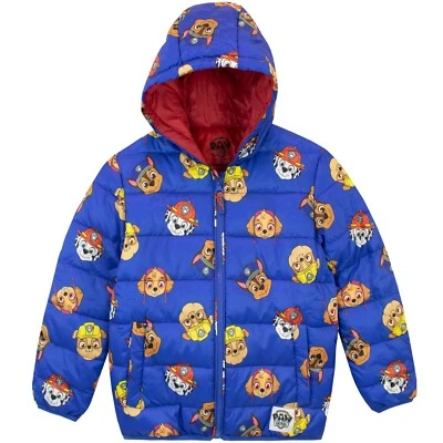 Paw Patrol Hooded Coat Baby Boy Kids Boys 18 24 Months 2 3 4 5 6 Years Jacket - Image 1 of 4