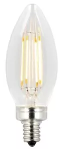 Westinghouse 3316800 6 Watt LED B11 Dim Filament 2700K 120 Volt E12 500 Lumens - Picture 1 of 3