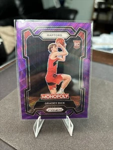 2023-24 Panini Prizm Monopoly - Purple Wave Prizm #84 Gradey Dick (RC) - Bild 1 von 1