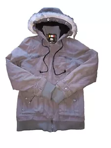 Rusty HB3 Technology Hoodie Jacket Ear Buds Music Full Zip Pockets Size 12 - Picture 1 of 9