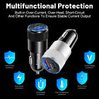 38W Dual Line USB Fast Car Charger 36W Quick Charge QC 3.0 Phone