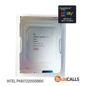 Intel PK8072205558800 Xeon Gold (5th Gen) 6534 Octa-core 3.90 GHz Processor - Picture 1 of 3