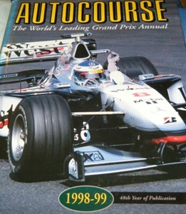 BOOK AUTOCOURSE 1998 1999 MICHAEL SCHUMACHER MIKA HAKKINEN RUBENS BARRICHELLO - Picture 1 of 4