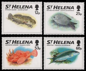 St. Helena 1994 - Mi-Nr. 630-633 ** - MNH - Fische / Fish - Bild 1 von 1