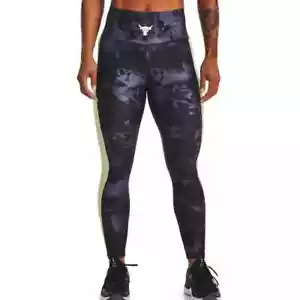 UNDER ARMOUR Women's Project Rock HeatGear Ankle Compression Leggings NWT MEDIUM - Picture 1 of 8