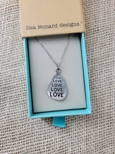 Lisa Leonard Designs ~ Our Love Grows {Zinn} Anhänger Halskette Neu im Karton - Bild 1 von 4