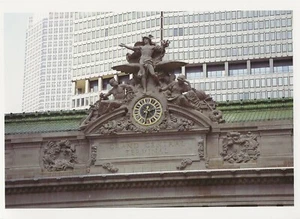 POSTAL JA Coutan "Transporte" Escultura Grand Central Stn. Nueva York como nueva repro - Imagen 1 de 1