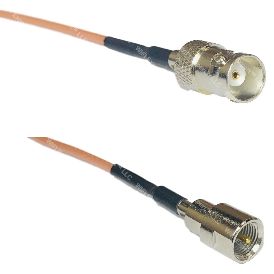 RG316 BNC FEMALE to FME MALE RF Cable Rapid-SHIP LOT - Image 1 of 1