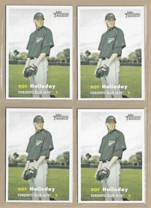 Lote de (4) 2006 Topps Heritage Roy Halladay #416 HOF Blue Jays -- ENVÍO GRATUITO - Imagen 1 de 1