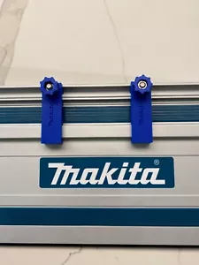 Makita Guide Rail Stops Limits Track Kickback Repetitive Cuts 1 PAIR - Picture 1 of 7