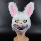 Bloody Bear Rabbit White Bunny Halloween Mask Headgear Killer Masque Adult Mask