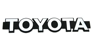 Emblema de parrilla delantera 1981-1989 panel con logotipo de insignia para Toyota Land Cruiser FJ60 - Imagen 1 de 8