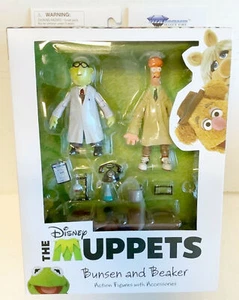 NEW Diamond Select Toys Disney The Muppets BUNSEN and BEAKER Action Figures - Picture 1 of 2