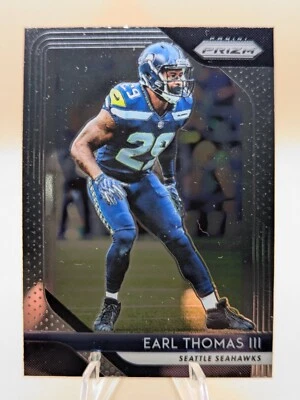 2018 Panini Prizm Football Earl Thomas III card #20 Seattle Seahawks - Image 1 of 2