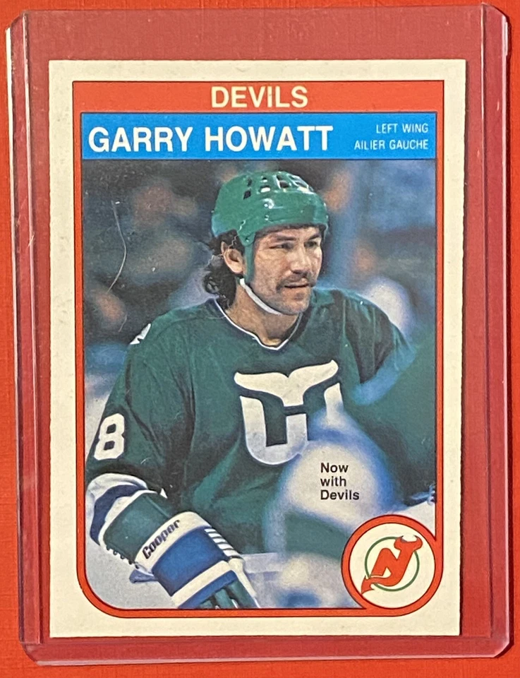1982-83 O-PEE-CHEE #140 GARRY HOWATT NMMT NJ DEVILS  - Image 1 of 2