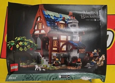 SHIPS FAST! LEGO Ideas: Medieval Blacksmith 21325 (READ Description) - Image 1 of 4
