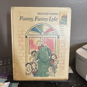 Funny, Funny Lyle by Bernard Waber (1987, Hardcover) - Picture 1 of 10