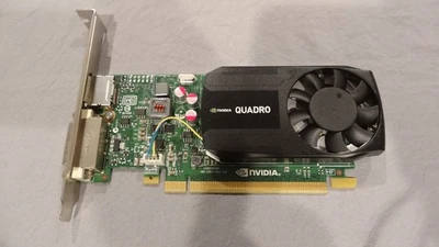 Used NVIDIA Quadro K620 2GB GDDR3 PCIe x16 Graphics Card P/N: 00FC809 - Tested - Image 1 of 3