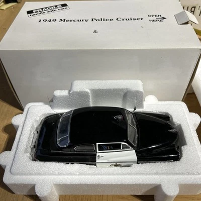 1949 MERCURY POLICE CRUISER Danbury Mint Die-cast Car New In Box ,No Paper, 1:24 - Image 1 of 4