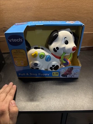 VTech Pull And Sing Puppy 6-36 Months Interactive Learning Toy New In Box - Image 1 of 4