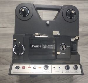 UNTESTED CANON PS-1000 VINTAGE 8mm CANOSOUND ALC PORTABLE FILM CINE PROJECTOR 