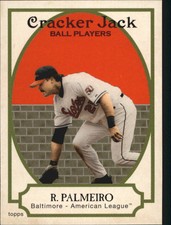 2005 Topps Cracker Jack Baltimore Orioles Baseball Card #74 Rafael Palmeiro