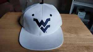 West Virginia University Hat Signature 1980s WVU Licensed Product Indonesia NOS - Picture 1 of 12