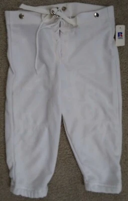*NEW* RUSSELL ATHLETIC white football pants youth medium - Image 1 of 4