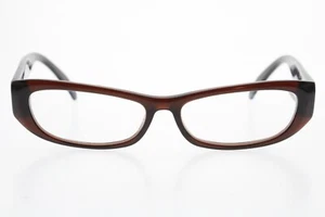 ALEXANDER MCQUEEN EYEGLASSES AMQ 8046 806 Size 51/14-140 mm Brown Wood Italy - Picture 1 of 8