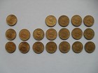 Sammlung 5 Reichspfennig 1937 - 1939 (J363)