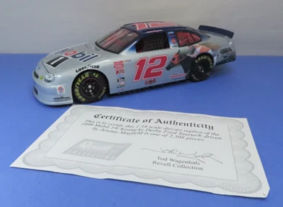 Revell Nascar #12 Jeremy Mayfield Mobil 1 Kentuckey Derby 1999 Ford 1:18 Diecast - Image 1 of 4
