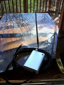 SILVER SURFER RTL-SDR RADIO - RTL2832U+R820T2 with 97cm Antenna-10ft USB cable - Picture 1 of 12