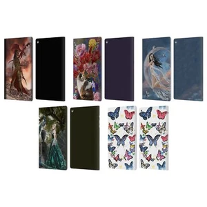 OFFICIAL NENE THOMAS ART LEATHER BOOK WALLET CASE COVER FOR AMAZON FIRE - Picture 1 of 11